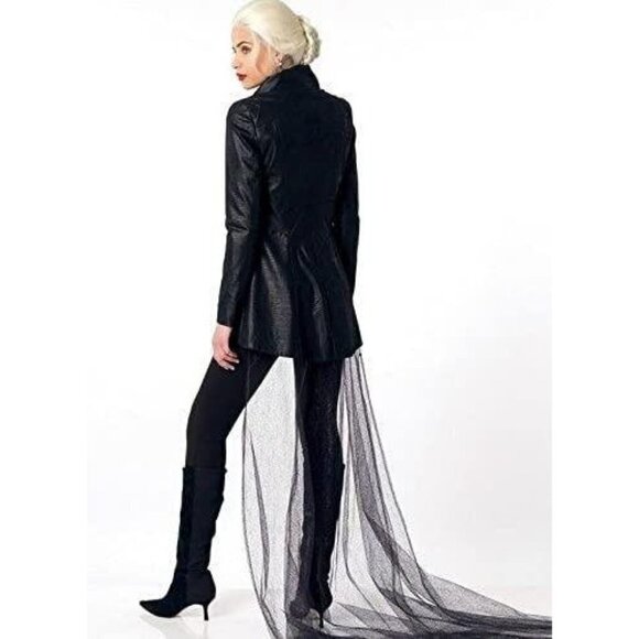 McCall's Sewing Pattern 7456 Misses Cosplay Jacket Stirrup Leggings Cape Size 14 - Picture 3 of 3